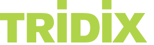 TRIDIX-Logo, hellgrün